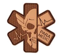 Brand Element Patch "Paramedic", Brown