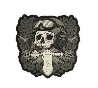 Brand Element Patch “Phantom Tanker”, Gray