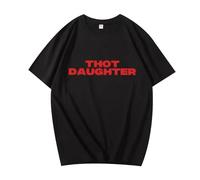 Brand-gangdiude Maglietta Divertente Gay Son Maglietta Thot Daughter con Frase Spiritosa Magliette grafiche Originali Magliette da Uomo e da Donna Regali