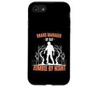 Brand Manager by Day Zombie by Night Divertente Halloween Creepy Custodia per iPhone SE (2020) / 7/8