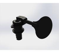 Brand New hipshot HB6L 1/2 Black Bass Ultralite Lollipop Key 17mm Hole