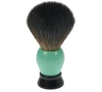 Brand pettine fantasia modello da barba, capelli sintetici, manico in plastica, menta/nero, anello