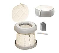 Brand Portable Potty - Foldable Travel Potty Seat & Training Chair | Durable | Compact Folding Design & Splash Guard | Convenient Toilet Trainer for , Cars, Road Trips, and