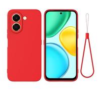 BRAND SET Custodia in silicone per Honor X7e 4G con fodera in microfibra