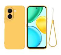 BRAND SET Custodia in silicone per Honor X7e 4G con fodera in microfibra