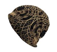 Brand-xrbanime Berretto Totem dell'aquila Cappellini con rune norrene Cappellini sottili Primavera Estate Vintage Street Casual Copricapi