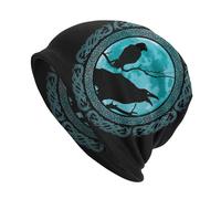 Brand-xrbanime Berretto Totem dell'aquila Cappellini con rune norrene Cappellini sottili Primavera Estate Vintage Street Casual Copricapi