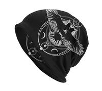 Brand-xrbanime Berretto Totem dell'aquila Cappellini con rune norrene Cappellini sottili Primavera Estate Vintage Street Casual Copricapi