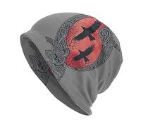 Brand-xrbanime Berretto Totem dell'aquila Cappellini con rune norrene Cappellini sottili Primavera Estate Vintage Street Casual Copricapi