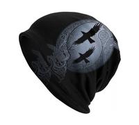 Brand-xrbanime Berretto Totem dell'aquila Cappellini con rune norrene Cappellini sottili Primavera Estate Vintage Street Casual Copricapi