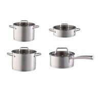 Brandani 51122 BATTERIA DI PENTOLE FREE SET 8 PZ INOX