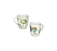 Brandani Mug Wonderland in porcellana 350 ml – Set 2 pezzi