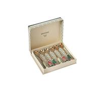 Brandani 52358 Cucchiaino Cantico Old Gold Set 6 Pezzi Inox Con Manico in Ceramica Misure: 15 cm