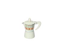 Brandani 52624 Caffettiera Le Cementine Quadrella 1 Tazza, Alluminio, No Induzione, 50ml, 1-2 tazzine