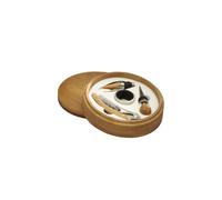 Brandani 52919 Set Degustazione Vino 4 Pezzi con Cofanetto in Bamboo â€“ Elegante Set per Gli Amanti del Vino