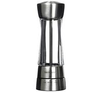 BRANDANI 53138 Macina Sale e Pepe Speciale, Acciaio Inossidabile Acrilico, Trasparente