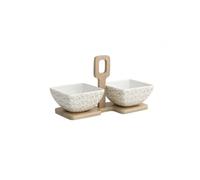 BRANDANI 53161 Riccioli Di FATA - Vassoio antipasti, bianco