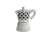 Brandani 53174 caffettiera Alhambra 3 tazze in alluminio, multicolore