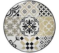 Brandani 53203 Alhambra Centrotavola rotondo, mattonelle, stoneware, diametro cm 32, multicolore