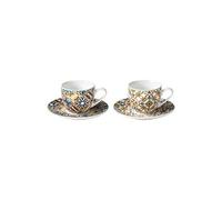 BRANDANI Medicea Tazze Tazzine Caffè Set 2 Pezzi Porcellana 53426