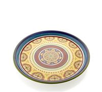 Brandani 57141 vassoio rotondo Messico, Ironstone, Misure diametro cm 40, multicolore,