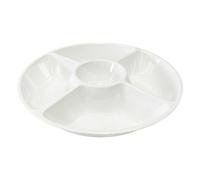 BRANDANI Antipastiera Evergreen Melamina 40cm Bianco