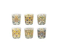 BRANDANI Bicchiere MEDICEA DECORI Assortiti Set 6 PZ Vetro
