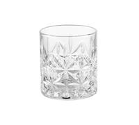 BRANDANI Bicchiere tumbler acqua Fiore set 6 pezzi vetro 300 ml