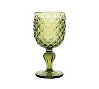 BRANDANI Calice Scudo Set 6 Pezzi Verde Vetro 320ml