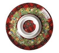 BRANDANI Christmas Antipastiera Natalizia 36,5cm Melamina