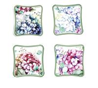 BRANDANI Flora Decorazione Sottomoka 11x11cm Ceramica e Sughero