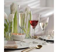 Brandani Flute Set 6 Carezza Crystal Glass Alta Qualità SCONTO 50%