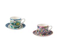 Brandani Gift Group S.A.S. SAMBA, TAZZINA CAFFE SET 2 PZ NEW BONE CHINA SAMBA, TAZZINA CAFFE SET 2 PZ NEW BONE CHINA