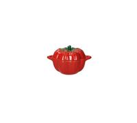 Brandani Mini Cocotte “Pomodoro” in Stoneware con coperchio 16×12,5×10 cm - Forno e lavastoviglie.