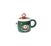 BRANDANI MUG MAGNETE BABBO NATALE NEW BONE CHINA C/TAPPO SILICON