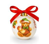 BRANDANI Palla di Natale Coccole Ceramica