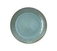 BRANDANI Piatto Fondo Melange Acquamarina Stoneware 20,5cm