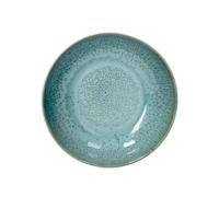 BRANDANI Piatto Piano Melange Acquamarina Stoneware 28,5cm