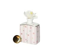 BRANDANI Polline Rosa Diffusore di Fragranza 11x7,5cm Porcellana