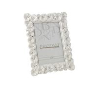 BRANDANI Portafoto Primula Bianco Poliresina Interno 13x18cm