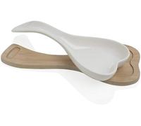 Brandani Portamestolo porcellana con supporto bambu' cod.54613