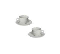 BRANDANI Set 2 Tazzine The Senzatempo New Bone China