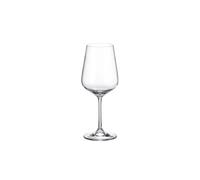 BRANDANI Set 6 Calici Vino Bohemia Crystal Glass Vetro Trasparente 51175 24cl