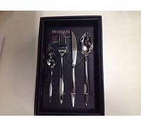 BRANDANI Set Posate 24 Pezzi Acciaio Stretch.