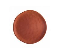 BRANDANI Sinfonia Piatto Piano 26cm Arancione Gres Porcellanato