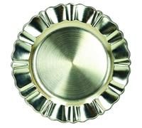 BRANDANI Sottopiatto Deco 32cm Set 4 Pezzi Champagne