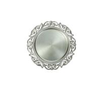 BRANDANI Sottopiatto Fregio 32,5cm Set 4 Pezzi Champagne