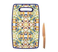 BRANDANI Tagliere MEDICEA con Coltello Rose Gold