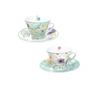 BRANDANI Tazzina Caffe' Bollicine Set 2 Pezzi Porcellana 80ml