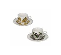 BRANDANI TAZZINA CAFFE LE PRIMIZIE FRESH FRUITS SET 2 PZ PORCELLANA